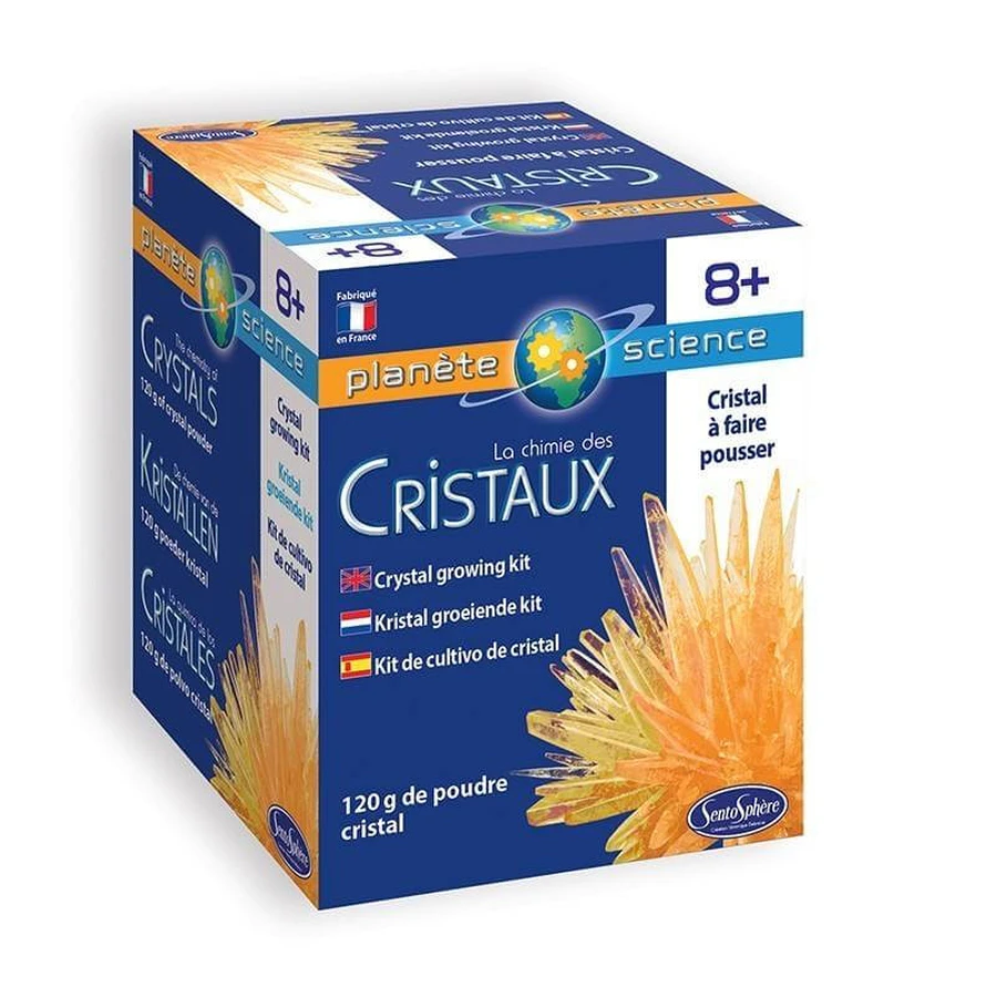 Kit experimente cristal galben