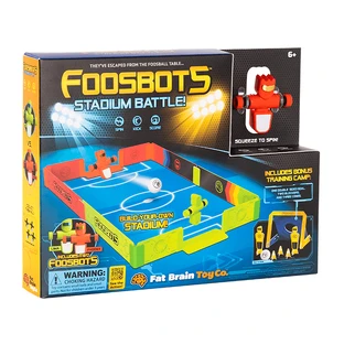 Foosbots - Wedstrijdset met stadion- en voetbalrobots