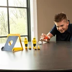 Foosbots - Wedstrijdset met stadion- en voetbalrobots