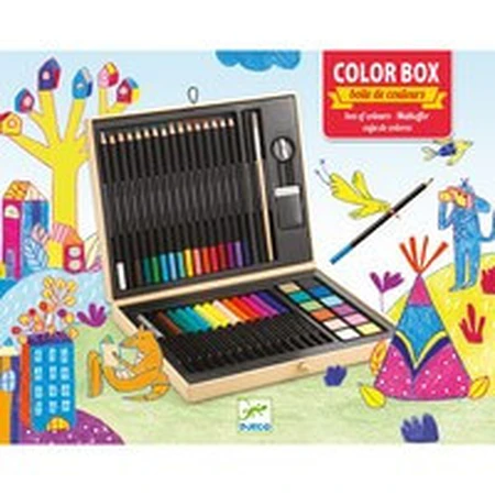 Caja de dibujo y pintura Djeco