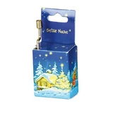 Flacon met winterthema en wintermuziek