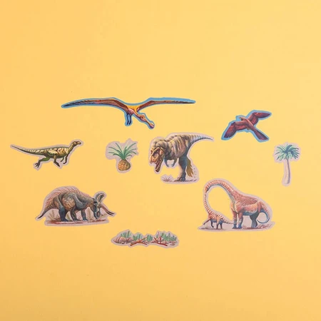 Set of repositionable stickers Dinosaurs, Londji