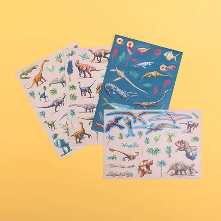 Set of repositionable stickers Dinosaurs, Londji
