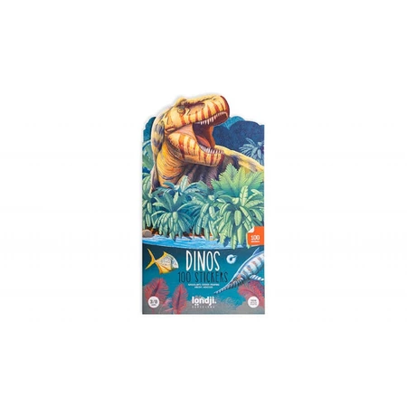 Set of repositionable stickers Dinosaurs, Londji