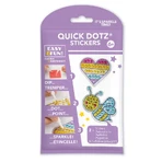 Super-fast creative set, stickers BIG DOTZ - Heart and Bee