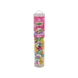 Plus-Plus construction set, 200 pieces tube, Colorful cars - Candy