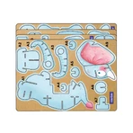 3D geluidspuzzel - Afrikaanse olifant, Bouw 'n' geluid