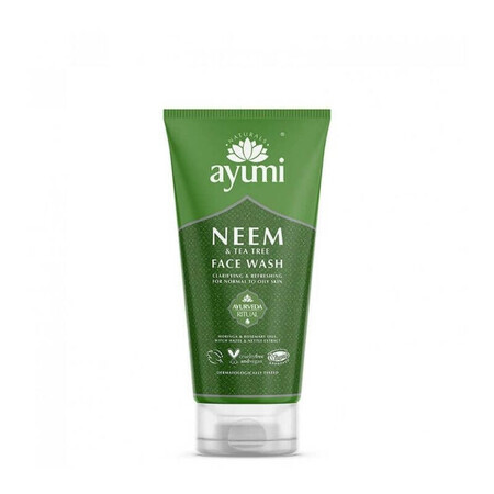 Gel nettoyant pour le visage au margousier et à l'arbre à thé x 150 ml, Ayumi