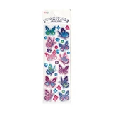 Holografische glitterstickers Stickiville Vlinders