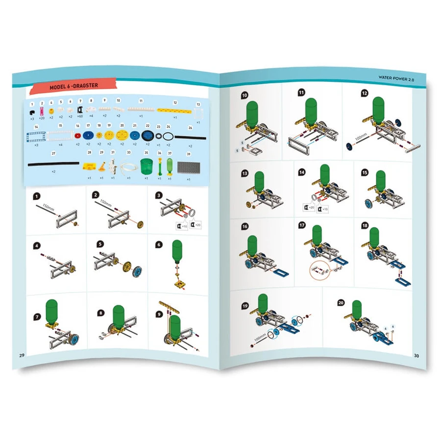 STEM Kit Wasserbetriebene Mechanismen bauen, Gigo Toys