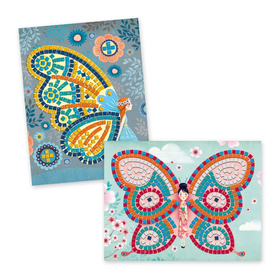 Farfalle a mosaico Djeco