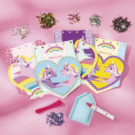 DIY creative diamond set - unicorns with slipici