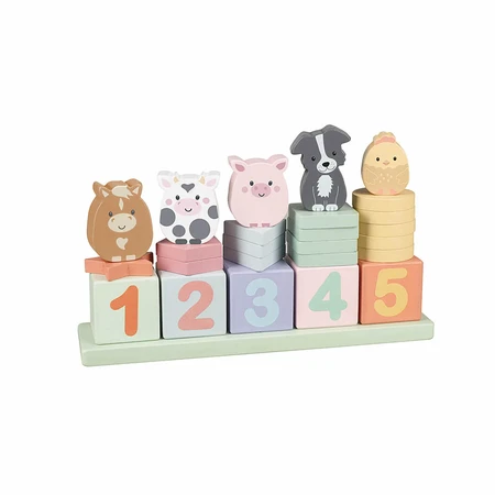 Gra Ucz się liczyć ze zwierzętami z farmy, Orange Tree Toys: ceny i cechy
