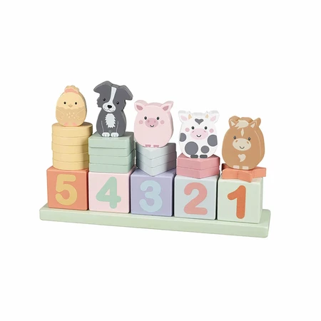 Gra Ucz się liczyć ze zwierzętami z farmy, Orange Tree Toys: ceny i cechy
