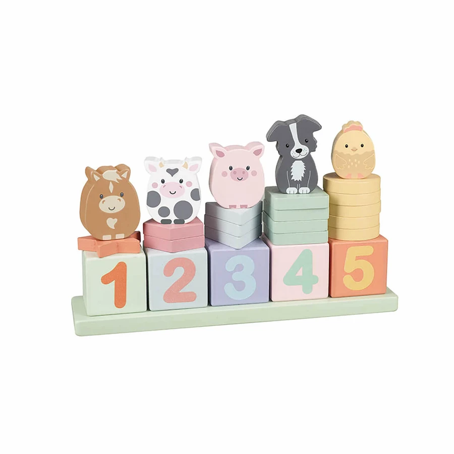 Gra Ucz się liczyć ze zwierzętami z farmy, Orange Tree Toys: ceny i cechy