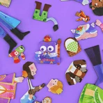 Magnetische Kunst und passendes Puzzlespiel - Geschichten