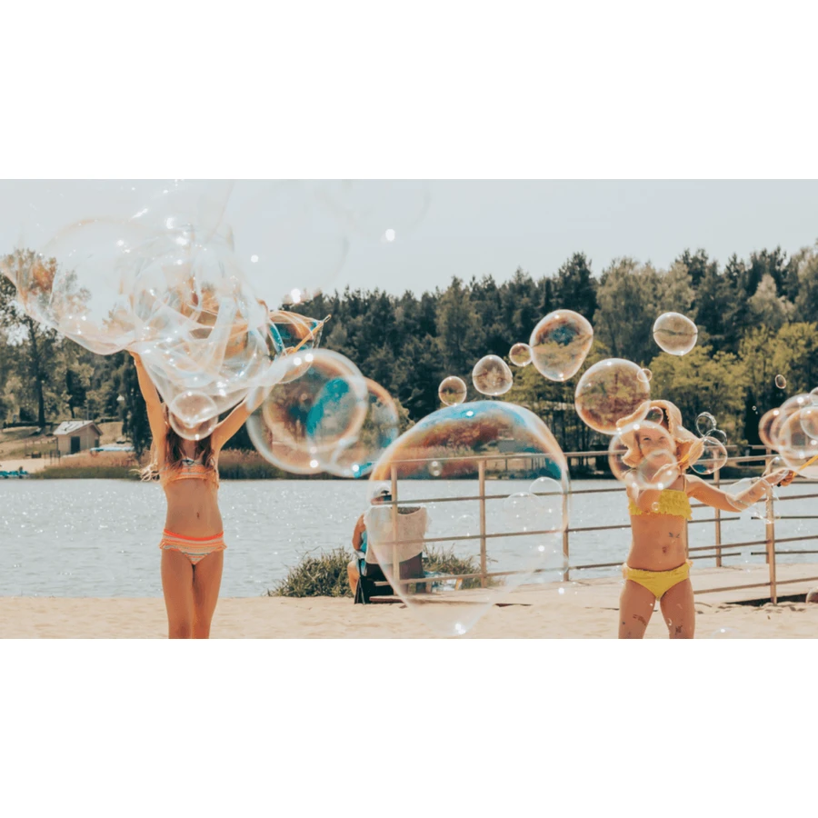 Set Pro Giant Soap Balloons - Multi-Flute Zubehör + Lösung 400 ml