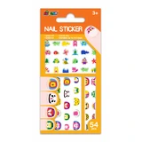 Fosforescerende nagelstickers - Wilde dieren