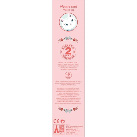 Reloj Djeco, Gato