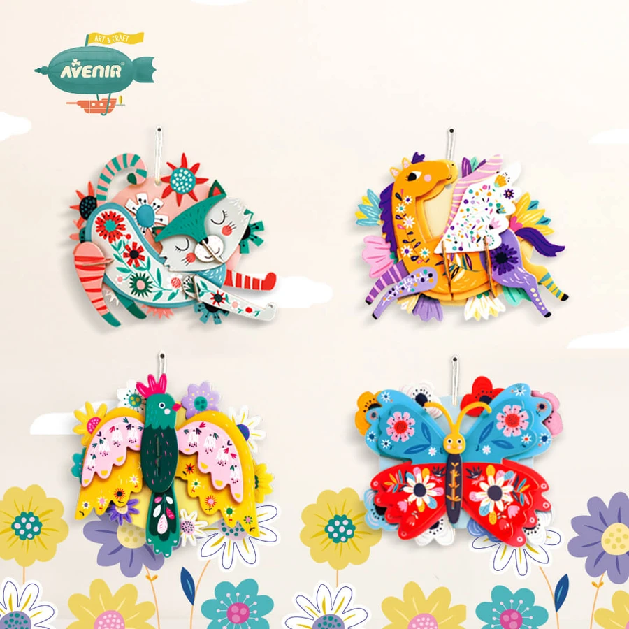 Decoratiune 3D-Pasare