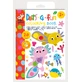 Tarjeta para colorear Dots4Fun - Axolotl