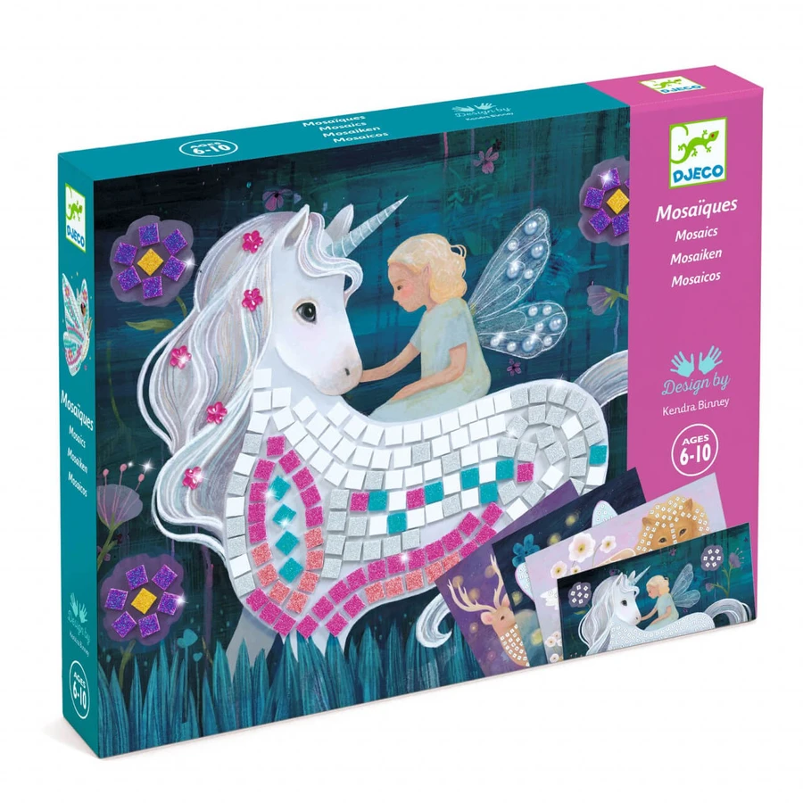 Mosaico Unicorno incantato, Djeco