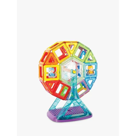 Juego de construcción magnético Magformers, Carnival Plus, 48 piezas