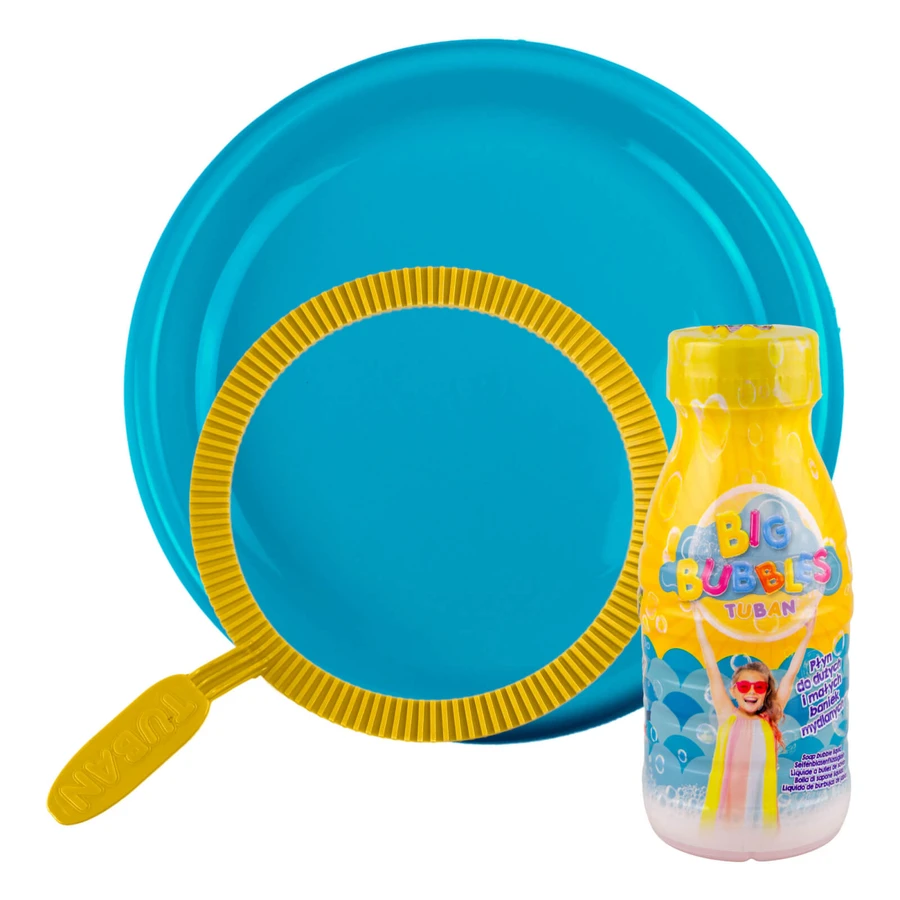 Seifenblasen-Set, im Netz, Zubehör + Lösung 250ml