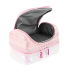 Lunch box Girabrilla – cutie termică matlasată cu paiete reversibile și interior impermeabil