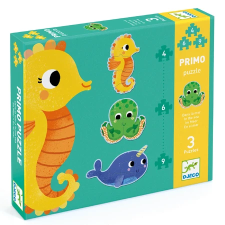 Zestaw puzzli Djeco Evolution, Ocean: ceny i cechy