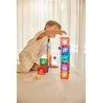 Set magnetic Circuit cu bile Compact 60 Piese, Cleverclixx