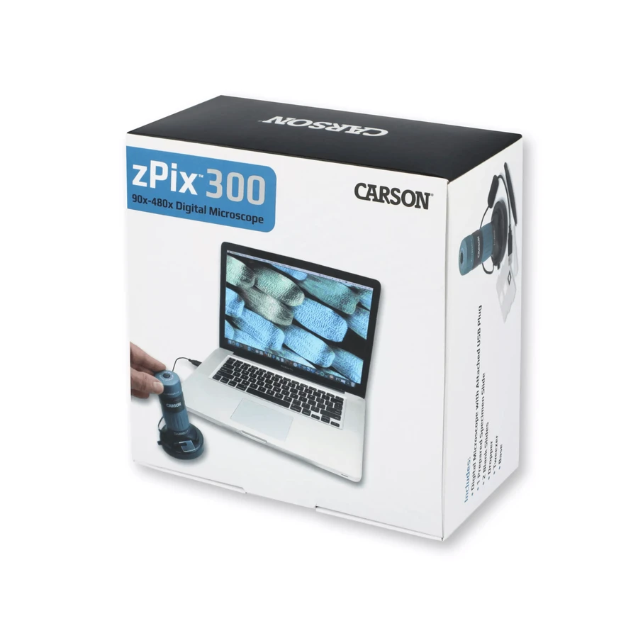 Microscop digital USB cu iluminare LED, 90x-480x, zPix 300