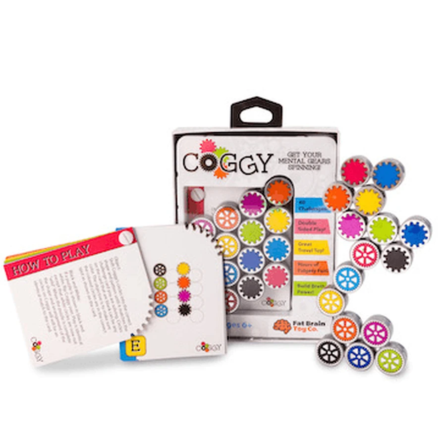 Coggy - Edukacyjna układanka magnetyczna z 16 metalowymi elementami: ceny i cechy