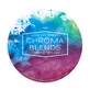 Bloc desen circular Watercolor Chroma Blends