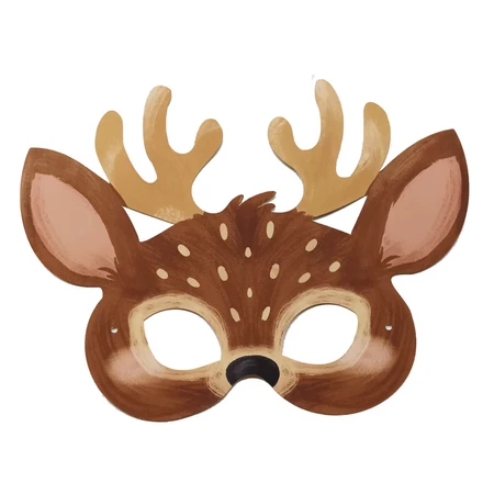 Party masks set Forest animals, Fridolin