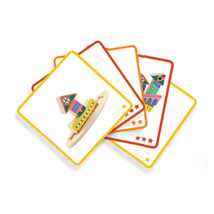 Juego de construcción y equilibrio Ze Stakaboom, Djeco