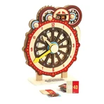 Horloge éducative en bois pour enfants - Affichage numérique et cadran à aiguilles - Vilac