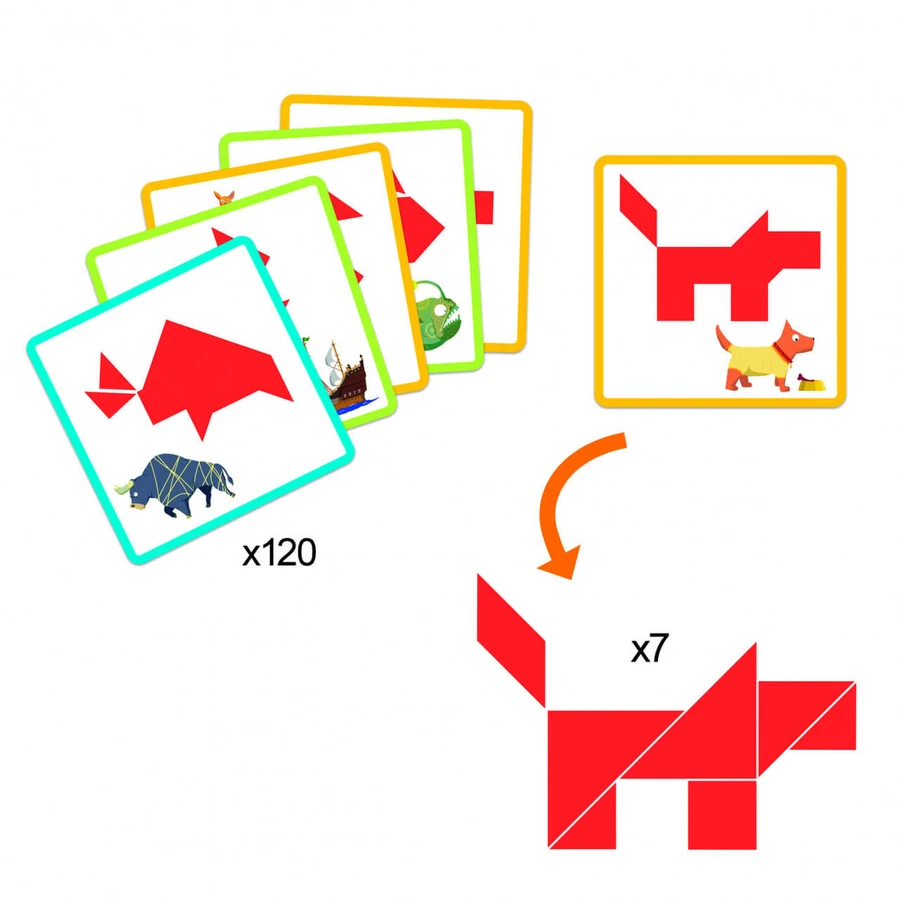 Gioco Tangram Djeco