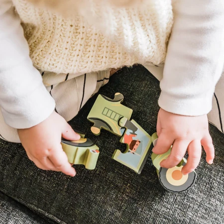 Houten tractor puzzel, Orange Tree Toys