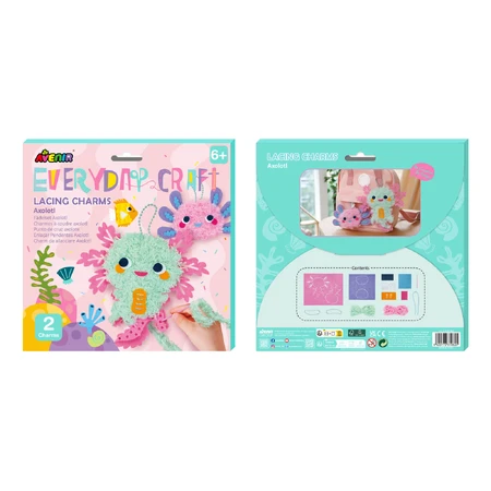 Set creativ Everyday Craft - confectioneaza charm-uri Axolotl