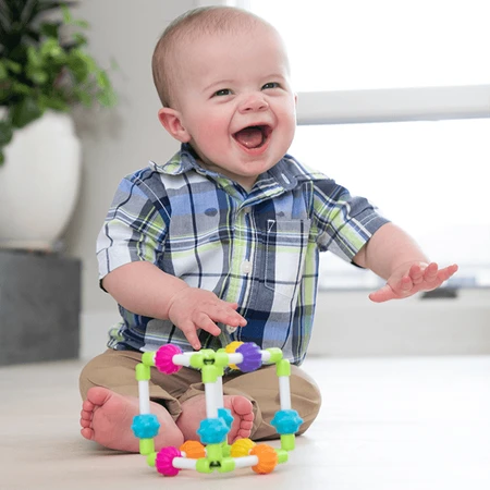 Quubi - Cube sensoriel flexible pour bébés