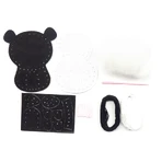 Set de cusut DIY - decoratiune topper pentru creion - Panda