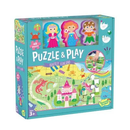 2 in 1 game Puzzle and play: Fairy Tale Land