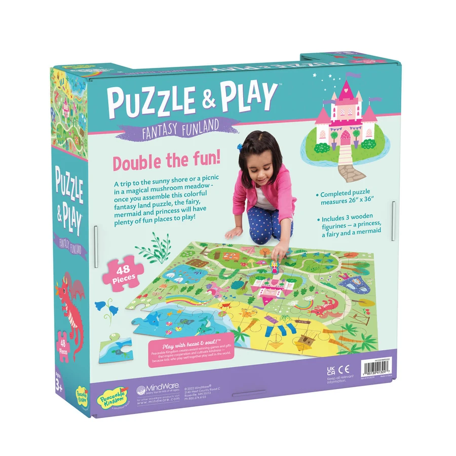2 in 1 game Puzzle and play: Fairy Tale Land