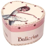 "Ballerina" heart music box