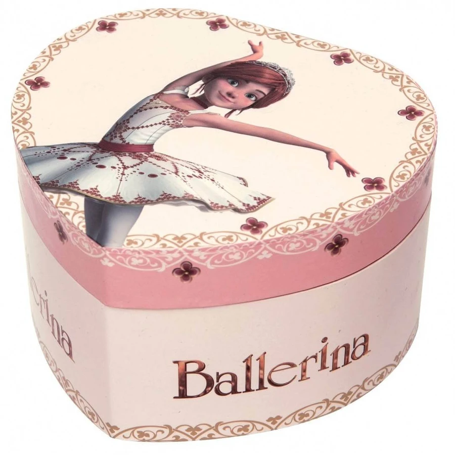 "Caja de música corazón "Bailarina