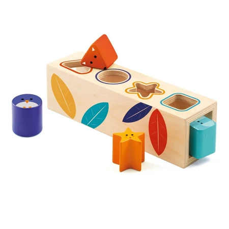 Djeco Basic Box, scatola delle forme