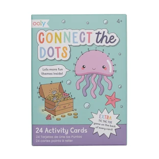Colección de 24 tarjetas con juegos y actividades - Une los puntos