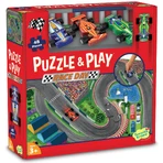 Gra 2 w 1, Puzzle i gra, Samochody wyścigowe, Pokojowe Królestwo: ceny i cechy