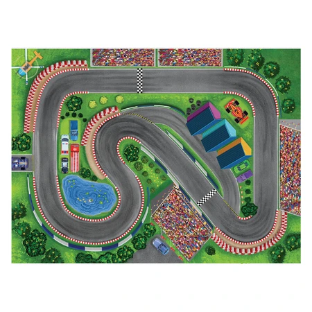 Gra 2 w 1, Puzzle i gra, Samochody wyścigowe, Pokojowe Królestwo: ceny i cechy
